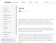 Tablet Screenshot of osdeploy.com
